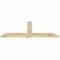 Ekena Millwork Eugene Rough Sawn Timber Gable Bracket, Douglas Fir, 72"W x 27"H x 2"D x 6"F, 9/12 Pitch GBW072X27X0206EUG00RDF - alternate 2